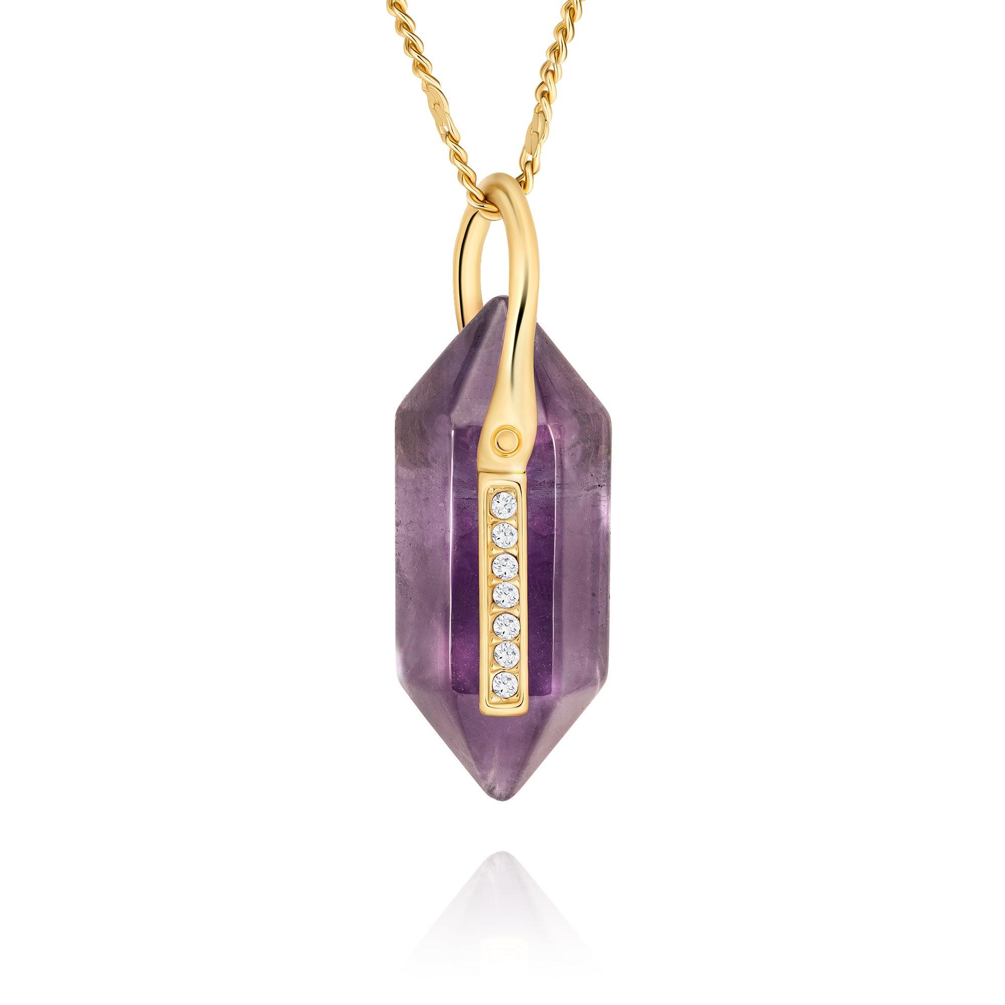 Hotsell 14k amethyst pendant